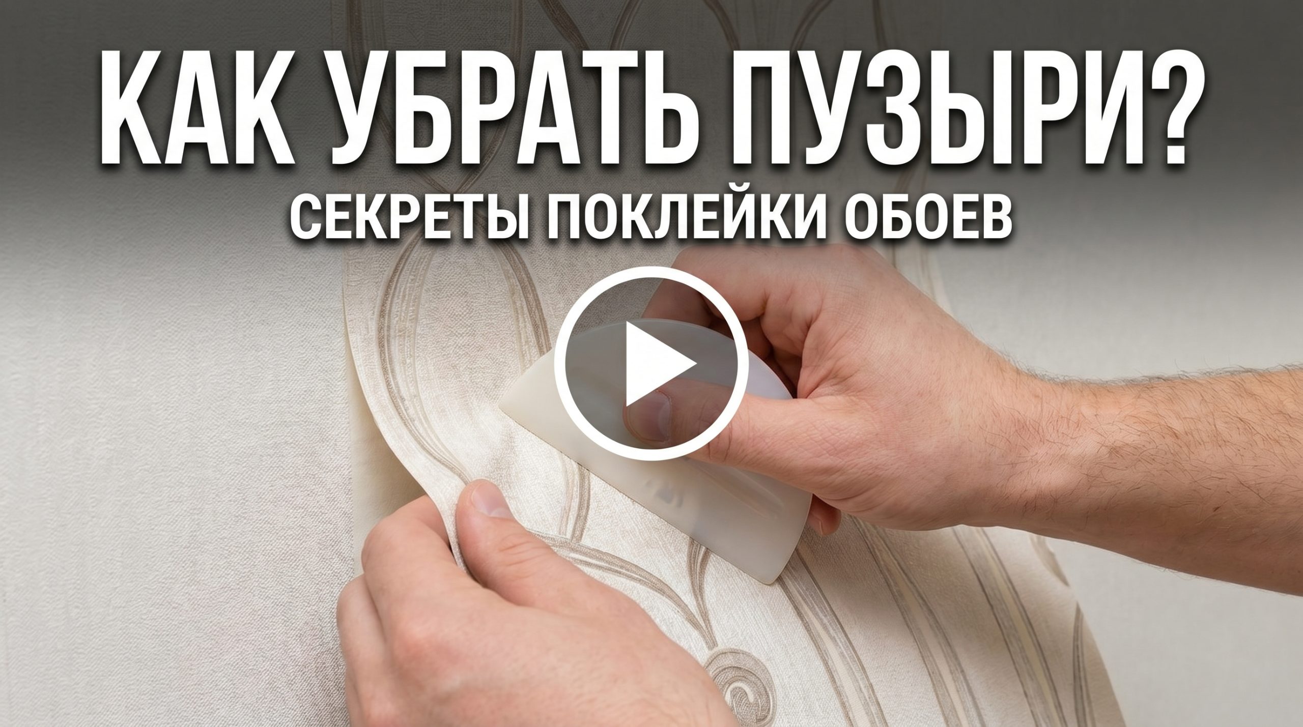 Пузыри на обоях