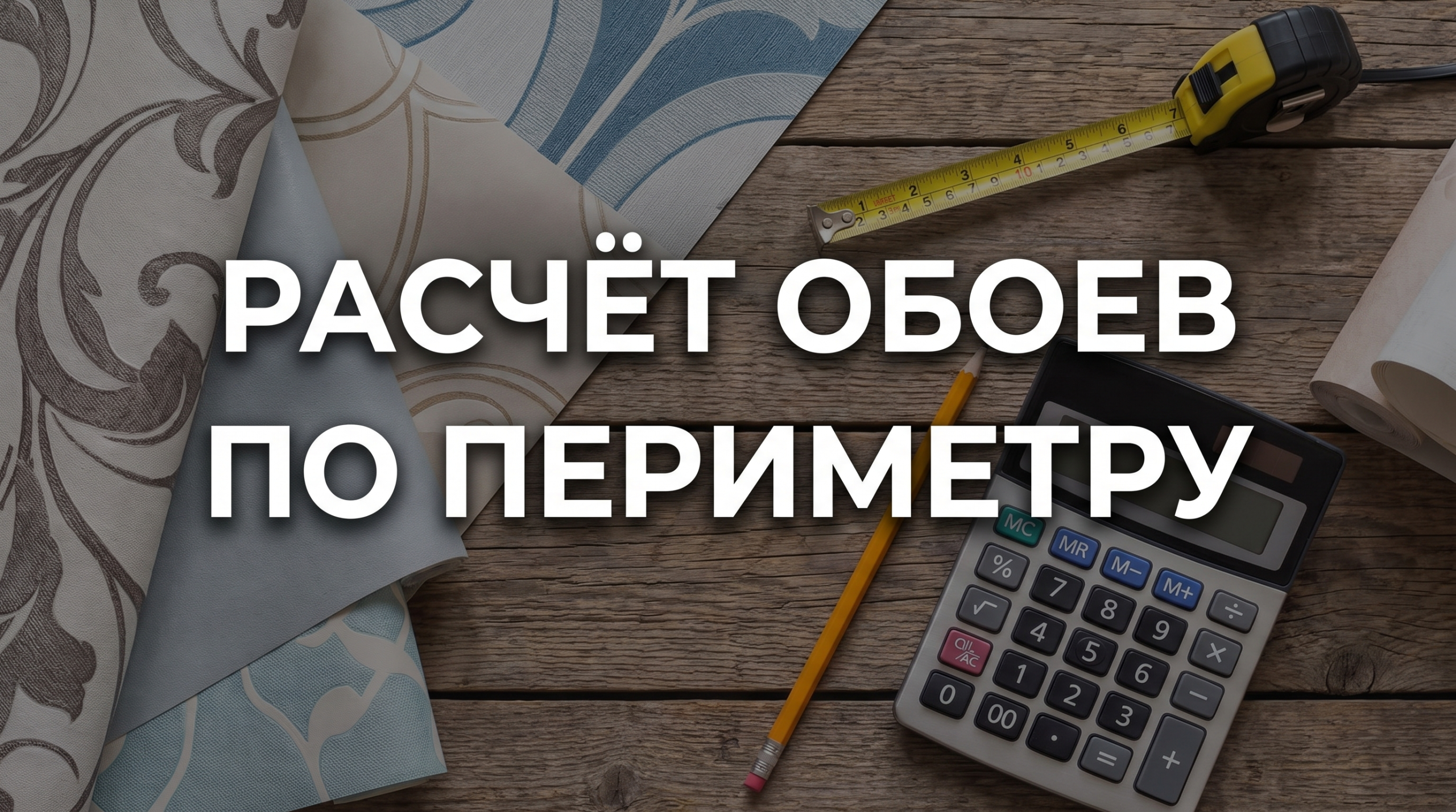 Расчет обоев по периметру